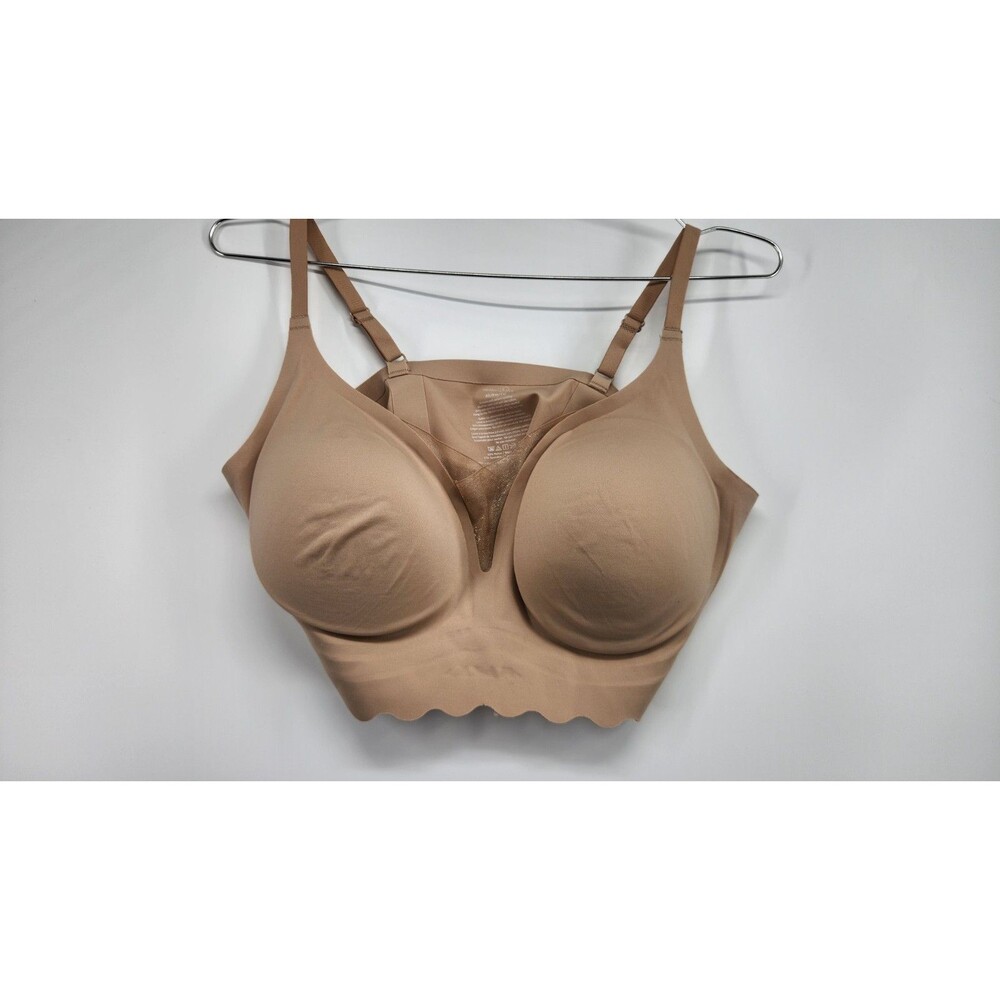 Rhonda Shear Women's Beige XL Sports Bra NWOT‎